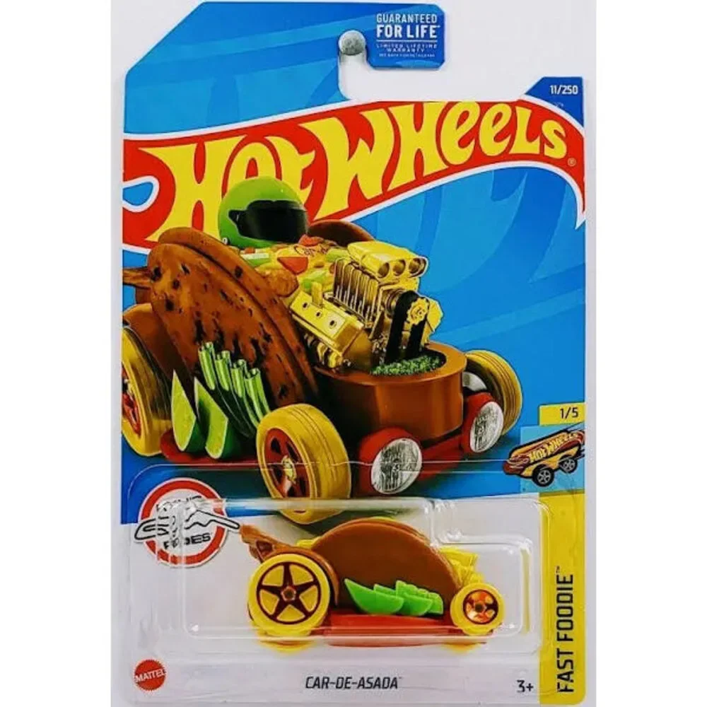 Hot Wheels Car-de-Asada Fast Foodie 1/5 11/250 - Assorted